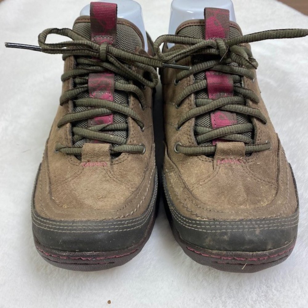 Merrell Stone Women's Size 7 Brown Suede Lace Up Shoes Trail Hiking‎ - Picture 2 of 9